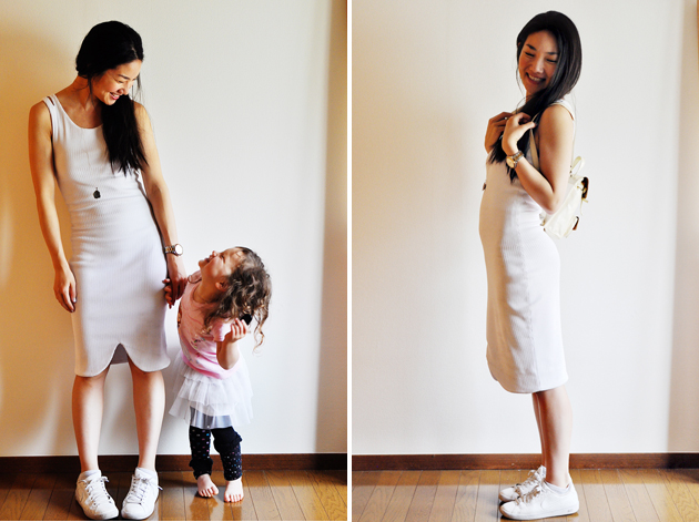 white tank dress with tulip hem vivat veritas blog3