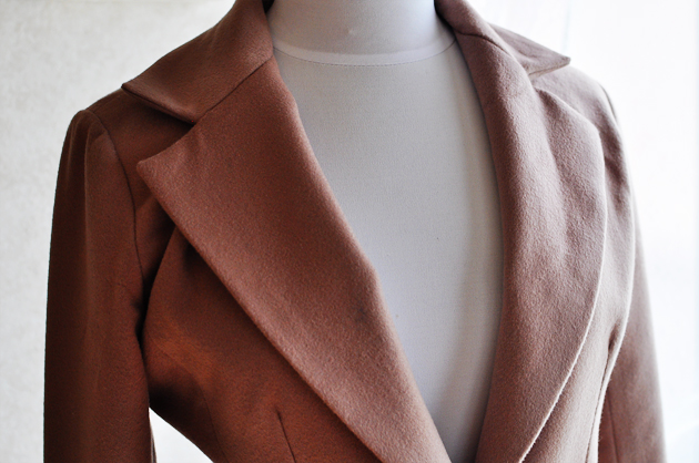 butterick 4610 modification camel wool coat by vivat veritas3