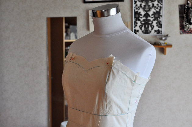 手作りウェディング教室q A 仮縫いについて Vivat Veritas Bridal ビバベリタス ブライダル