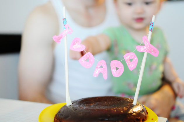 father's day chocolate cake