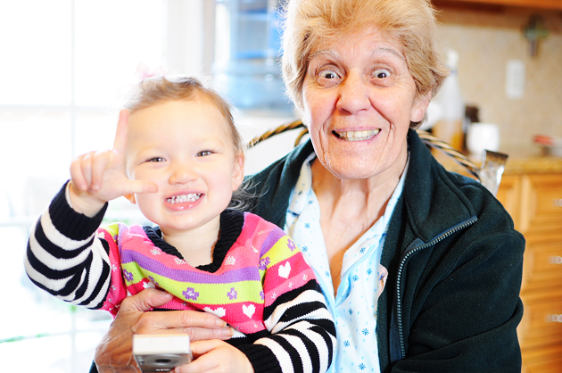 great grandma and kiko peace