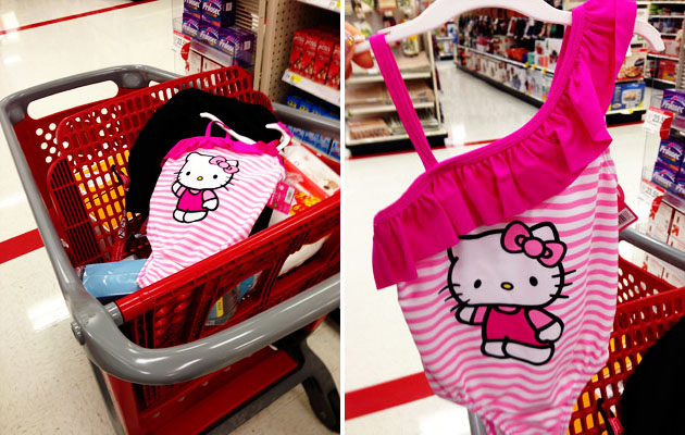 target hello kitty bathing suit