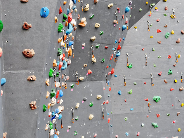 rock climing at shibuya fashion festival2