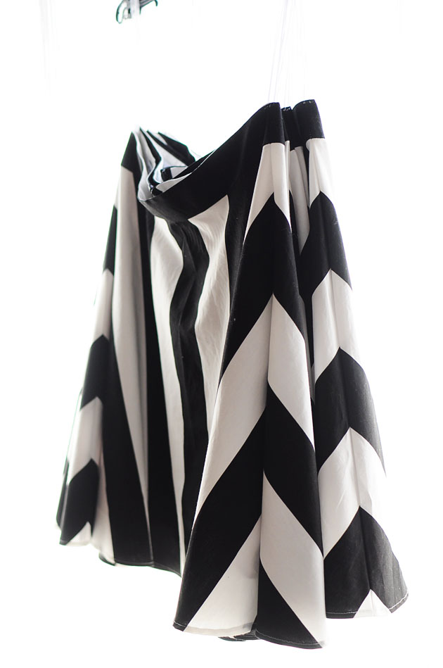 striped skirts for anthom vivat veritas