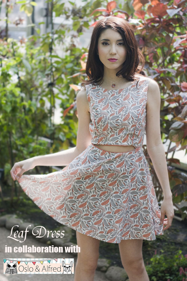 oslo and alfred collabo samantha_leaf_dress2