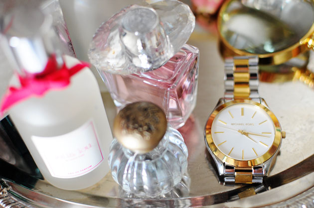 perfumes and michael kors watch