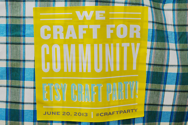 etsy craft party banner