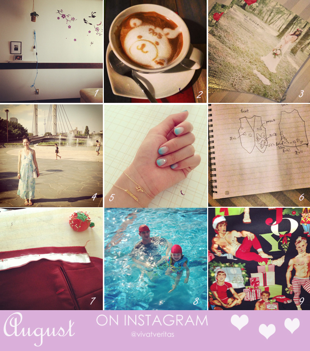 monthly instagram update august