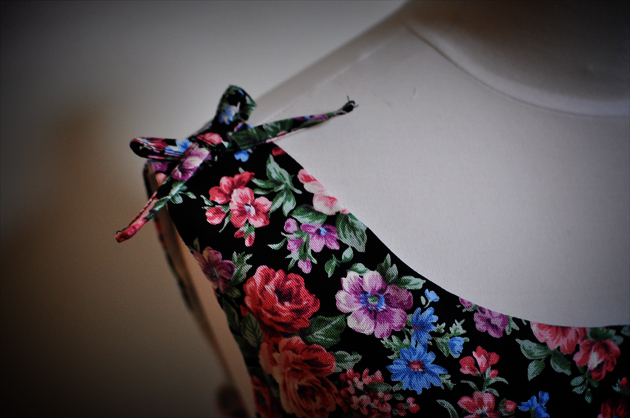 custom dress floral by vivat veritas