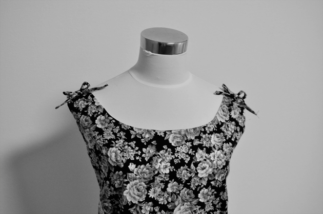 custom dress floral by vivat veritas2