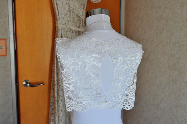 white lace dress in process by vivat veritas3