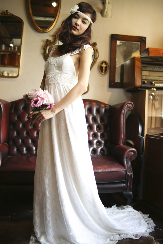 antique studio shoot wedding dress vivat veritas