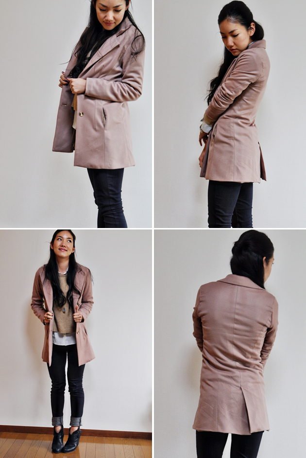 butterick 4610 modification camel wool coat by vivat veritas2