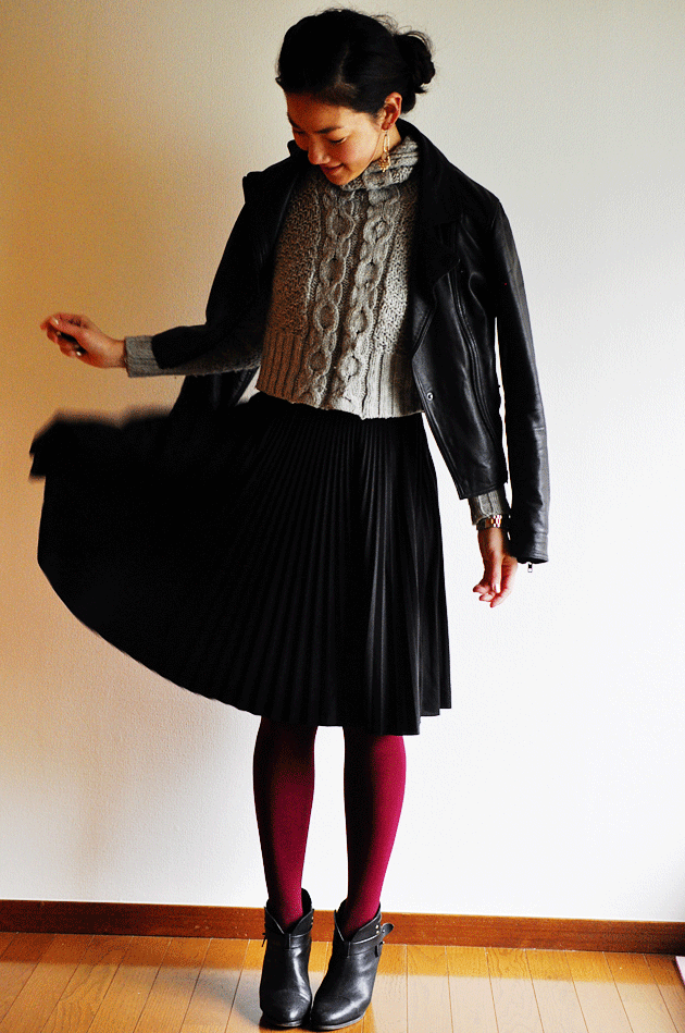 DIY-dress-to-pleated-skirt-