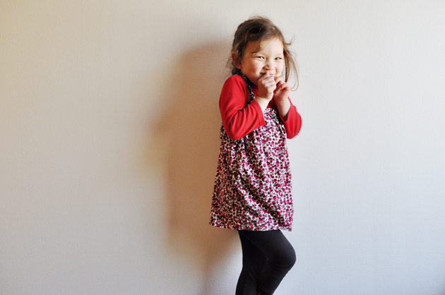 DIY kids liberty print dress vivat veritas1 (2)