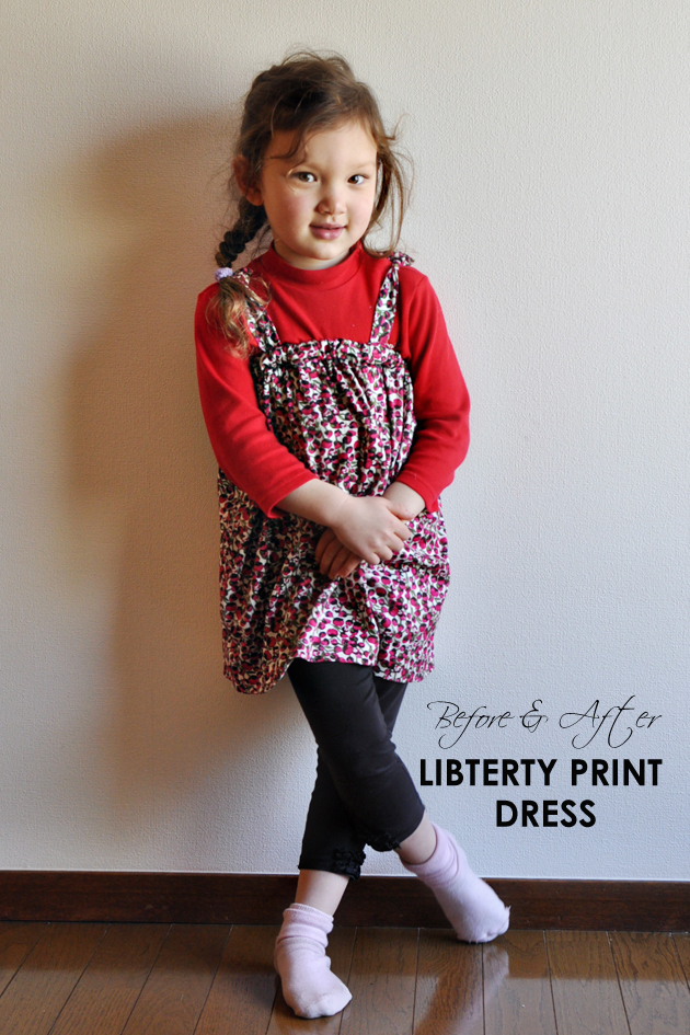 DIY kids liberty print dress vivat veritas1 (4)
