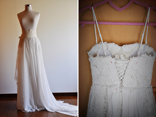 wedding dress handmade vivatveritas