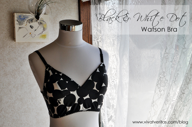 Dot Print Watson Bra A32 via Vivat Veritas Blog