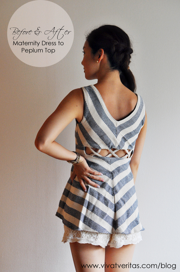 DIY Peplum Top (click through for pictures)