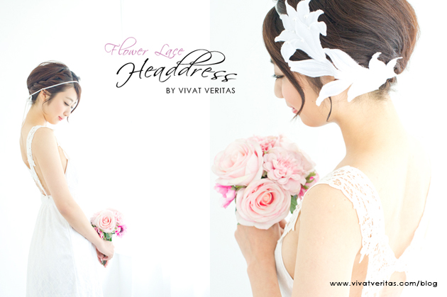 flower lace headdress by vivat veritas1