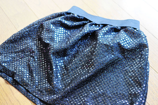 sequin skirt for little girl