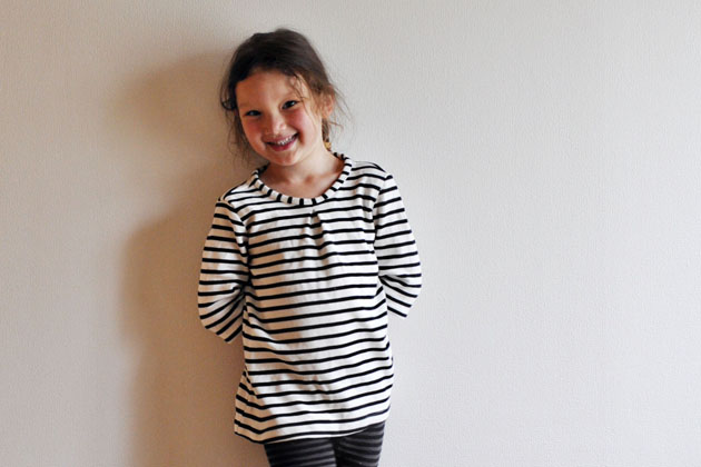 stripes top for a girl via vivat veritas blog