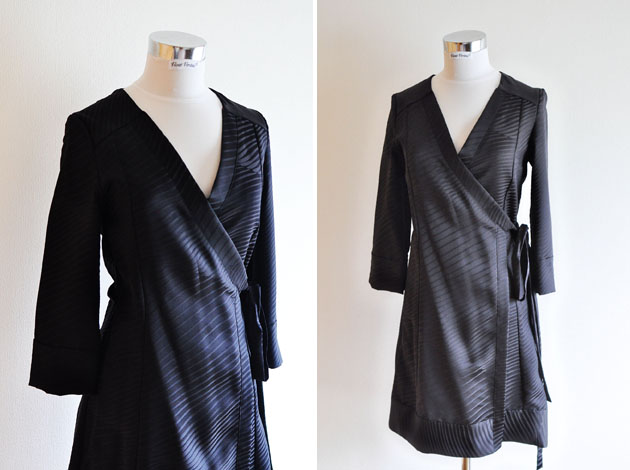 black kimono wrap