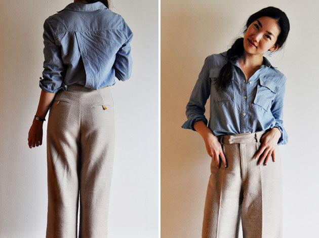 15 Looks With Tweed High-Waisted Pants - Styleoholic