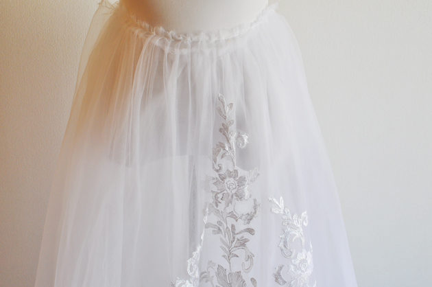 olivia palermo inspired wedding dress handmade