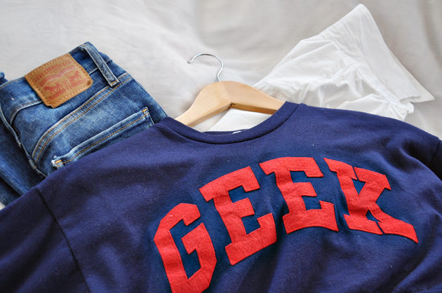 geek sweatshirt