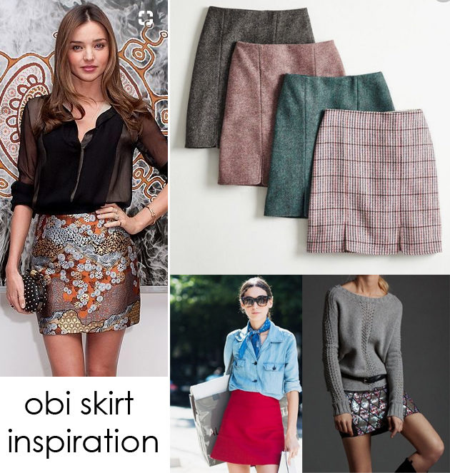 textured mini skirt inspiration