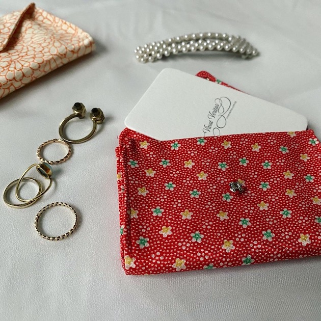 kimono card holder