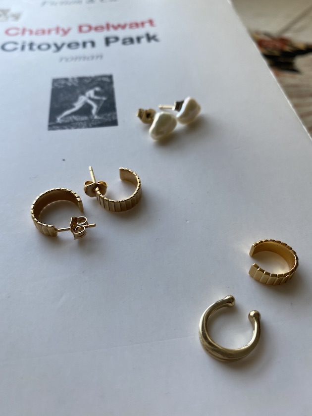 gold ear cuffs small